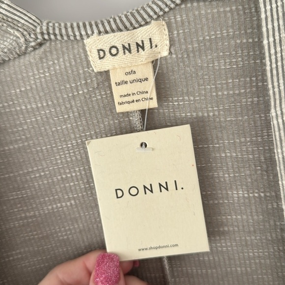 DONNI. Ribbed Cardigan - Picture 2 of 5